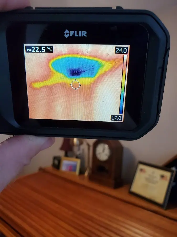 Thermal imaging inspection for water damage in East Fishkill